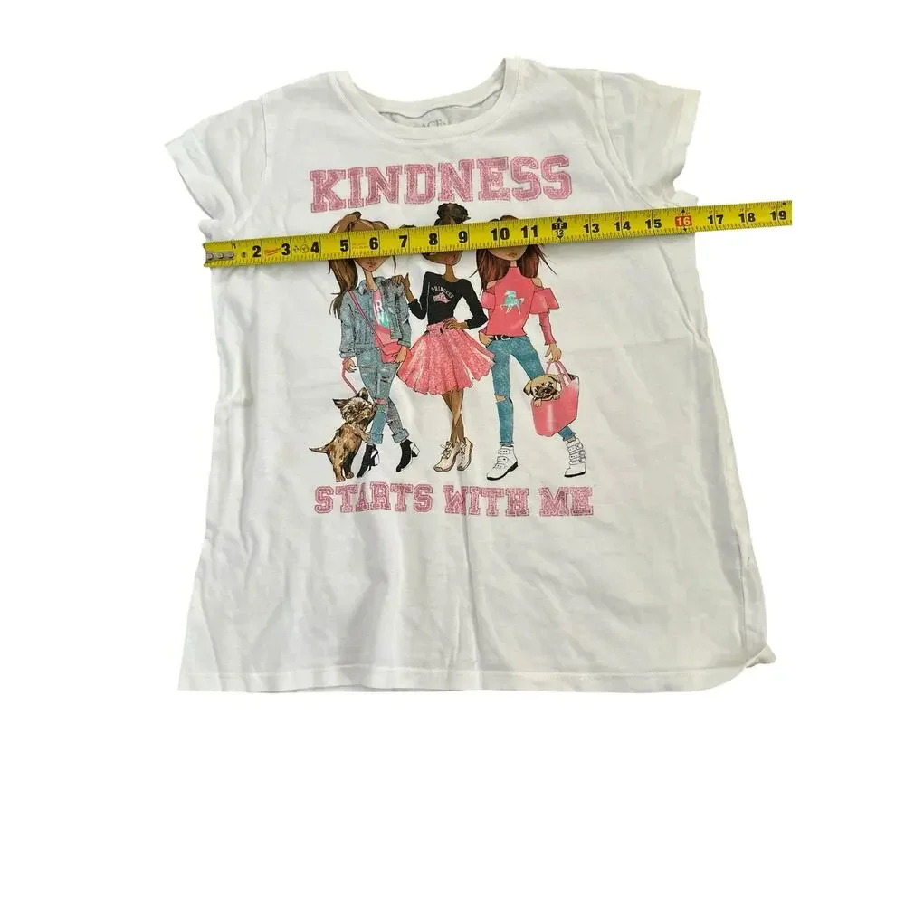 The Children's Place white graphic tee 